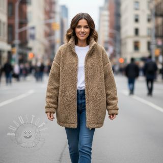 Fleece TEDDY DOUBLE SIDED sand