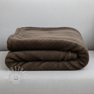 Microfleece dark brown