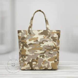 JEANS DENIM STRETCH Camouflage natural