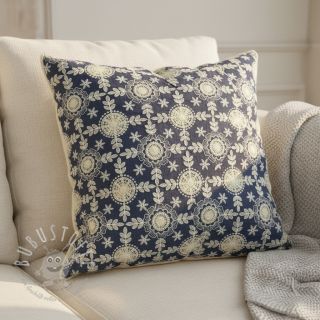 Baumwollstoff JEANS EMBROIDERY Niva design B