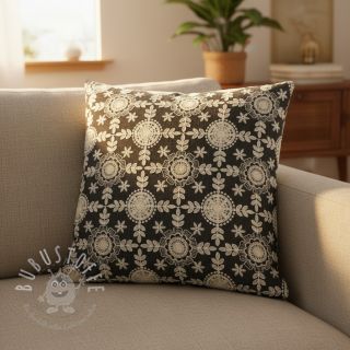 Baumwollstoff JEANS EMBROIDERY Niva design D