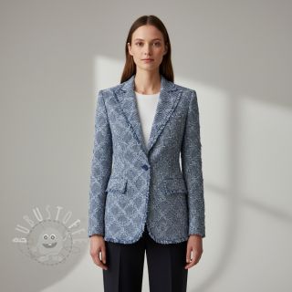 JEANS DENIM Ruffle stripes design B