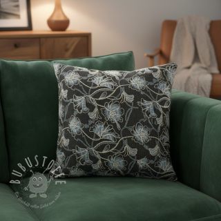 Baumwollstoff JEANS EMBROIDERY Lisa design C