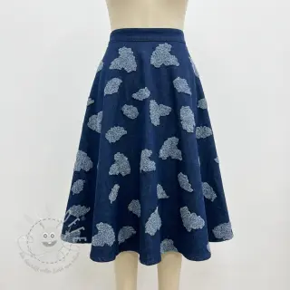 JEANS DENIM Ruffle design B