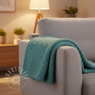 STRICKSTOFF jacquard Cably dark green