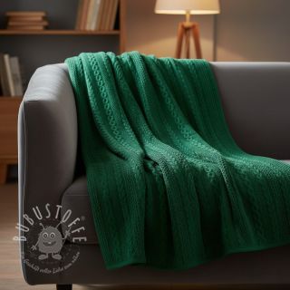 STRICKSTOFF jacquard Cable forest green