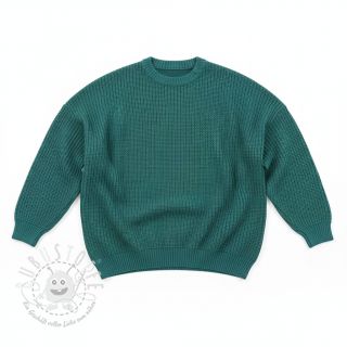 Strickstoff BIG KNIT ocean green