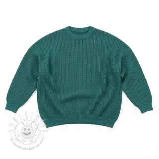 Strickstoff BIG KNIT ocean green
