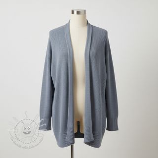 Strickstoff BABY KNIT steel blue