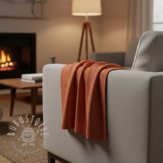 Strickstoff BABY KNIT rust