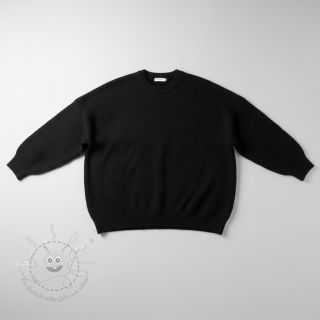 STRICKSTOFF jacquard Diamond black