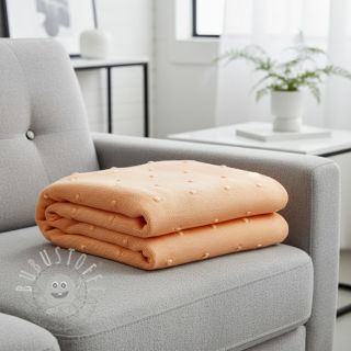 Strickstoff BIG KNIT DOT peach