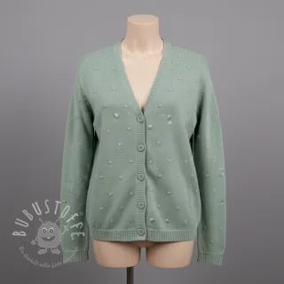 Strickstoff BIG KNIT DOT old green