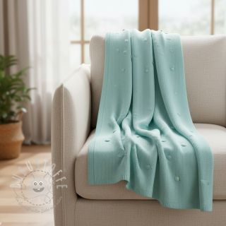 Strickstoff BIG KNIT DOT mint