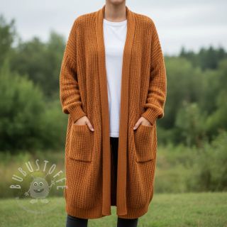 Strickstoff BIG KNIT brick