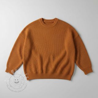 Strickstoff BIG KNIT brick