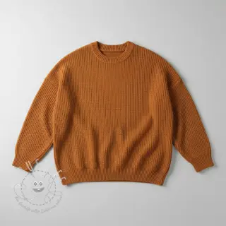 Strickstoff BIG KNIT brick