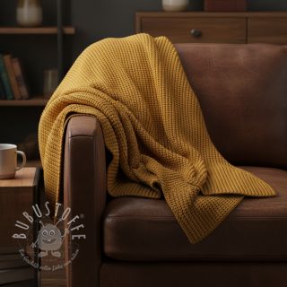 Strickstoff BIG KNIT mustard