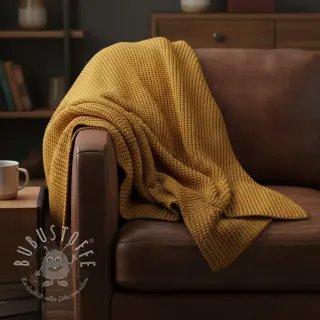 Strickstoff BIG KNIT mustard