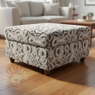 STRICKSTOFF jacquard Comfy Broken checks black