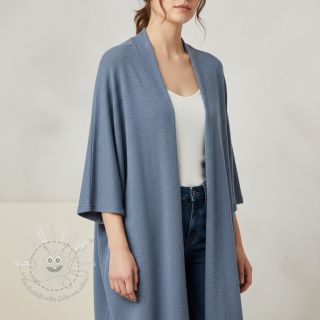 Strickstoff BIG KNIT blue