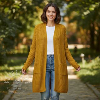 Strickstoff BIG KNIT yellow