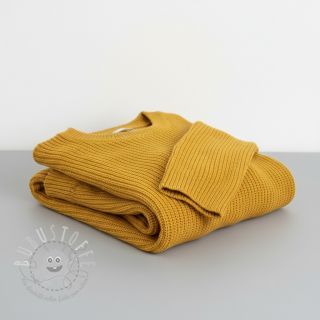 Strickstoff BIG KNIT yellow