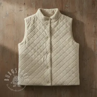 Mantelstoff TEDDY Diamond beige