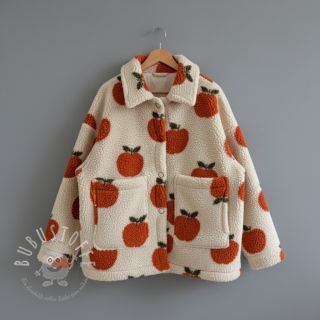 Mantelstoff TEDDY JACQUARD Apples