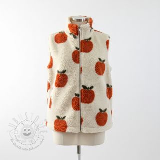 Mantelstoff TEDDY JACQUARD Apples