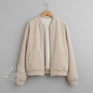 Nicky stoff TEDDY light sand