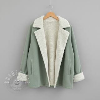 Nicky stoff TEDDY old green