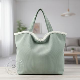 Nicky stoff TEDDY old green