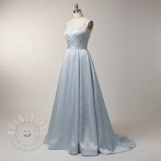 Satin DION light blue