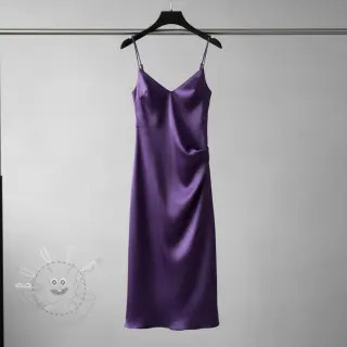 Satin SOIVÉ purple