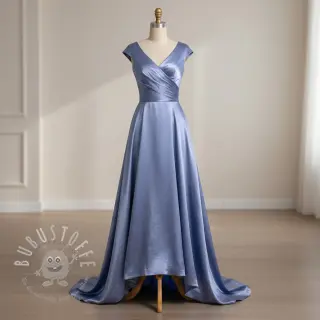 Satin SOIVÉ blue