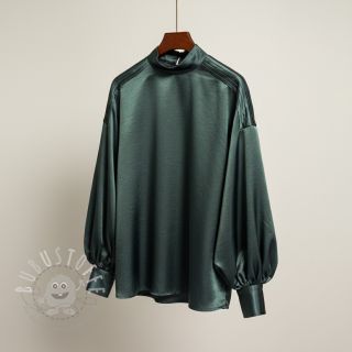 Satin SOIVÉ forest green