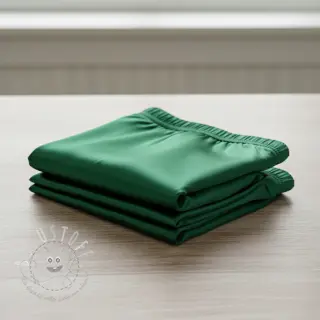 Satin dark green