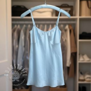 Satin light blue