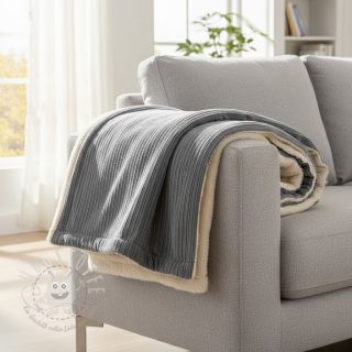 Cord Cofur fleece grey