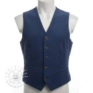 Cord 6W WASHED STRETCH marine