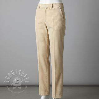 Cord 6W WASHED STRETCH light yellow