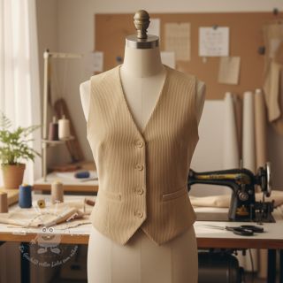 Cord 6W WASHED STRETCH light yellow