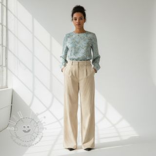 Cord 6W WASHED STRETCH sand