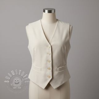 Cord 6W WASHED STRETCH off white