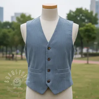 Cord 6W COTTON TOUCH light blue