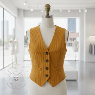 Cord 6W COTTON TOUCH ochre