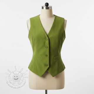 Cord 6W COTTON TOUCH green