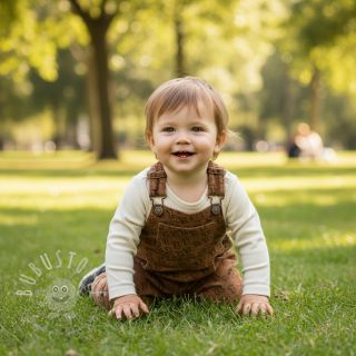 Cord STRETCH Little dino taupe