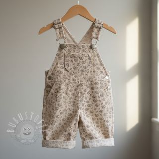 Cord STRETCH Little hedgehog light sand